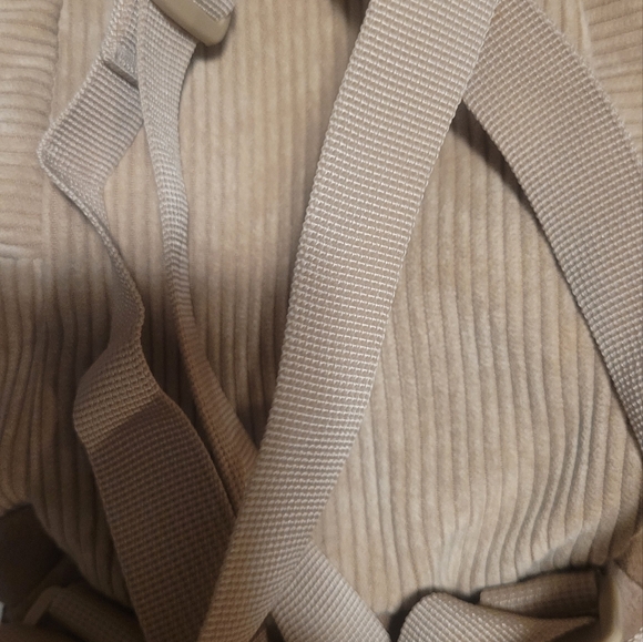 Jansport Tan Corduroy Half Pint Mini Backpack - Picture 5 of 10